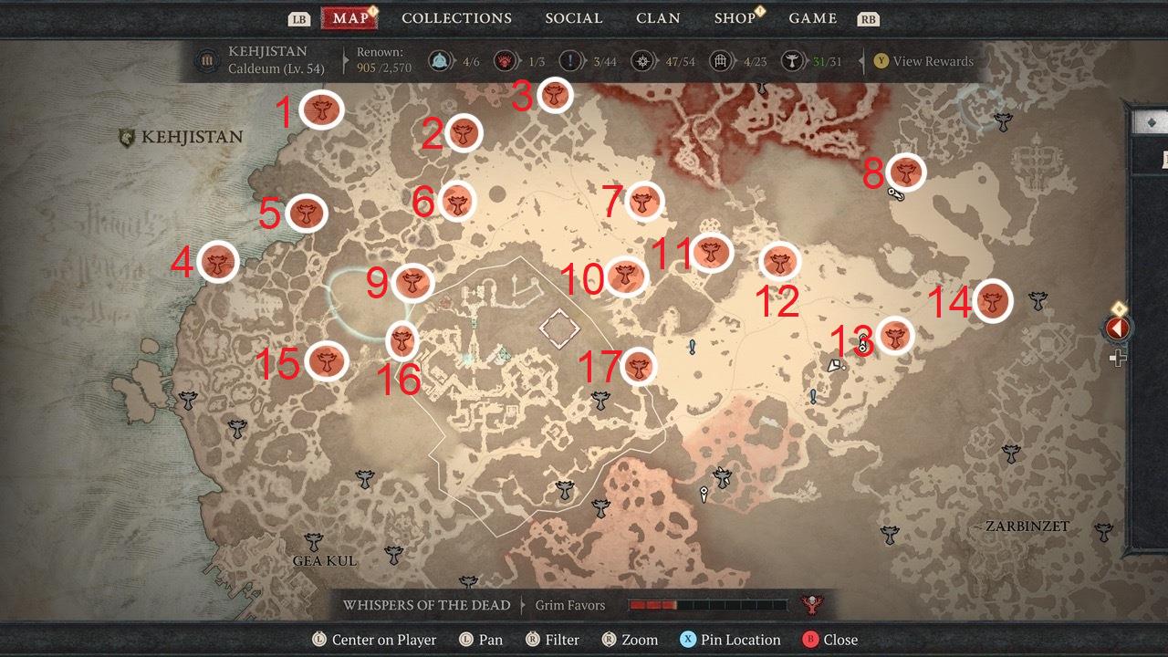 North Kehjistan Altars of Lilith