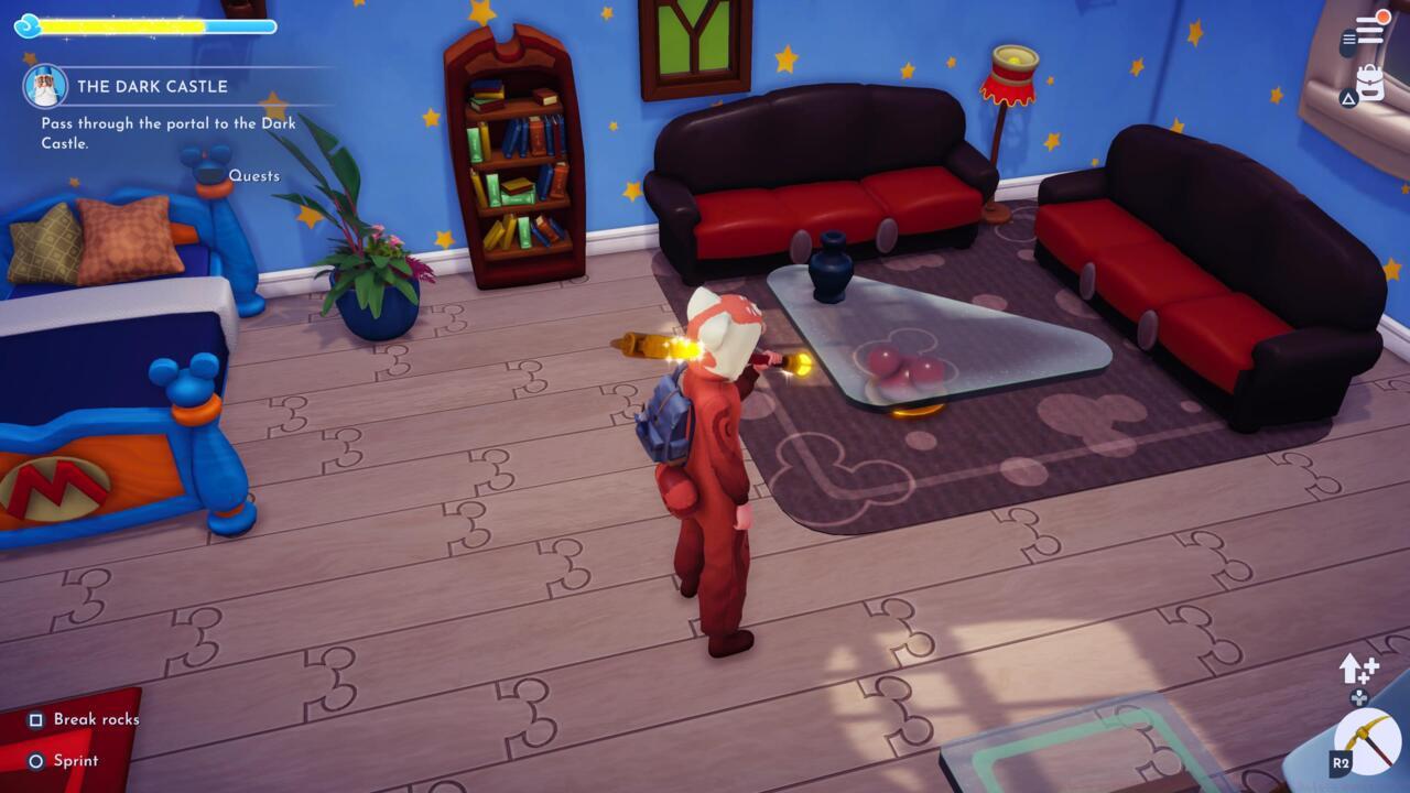 We had already picked up The Book, but you'll find it here in Mickey's House.