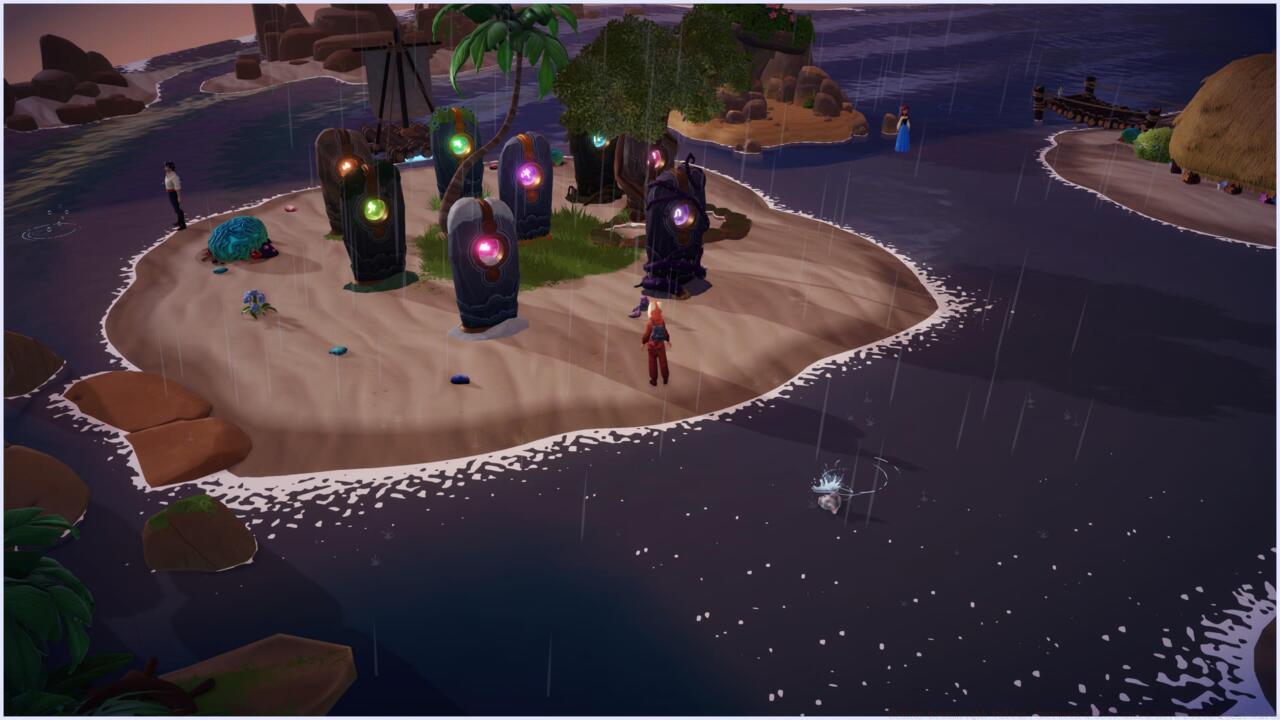 Match your pillars to look like those shown here.