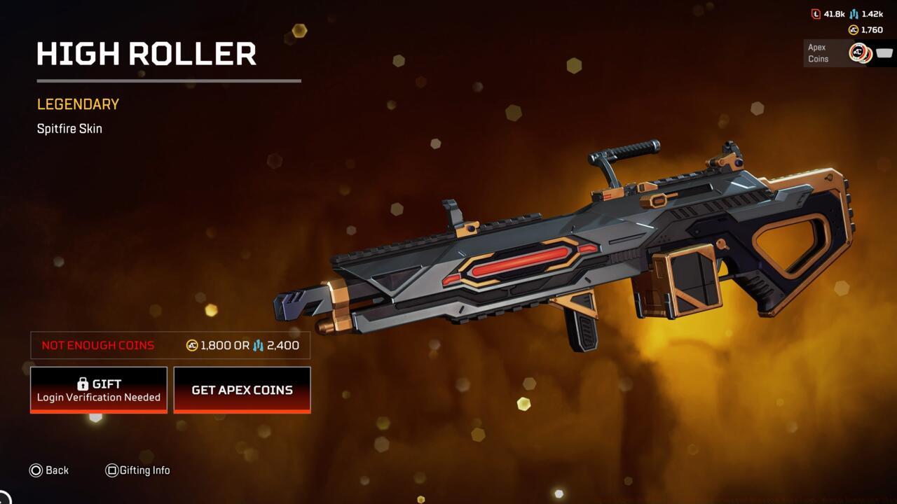 High Roller Spitfire