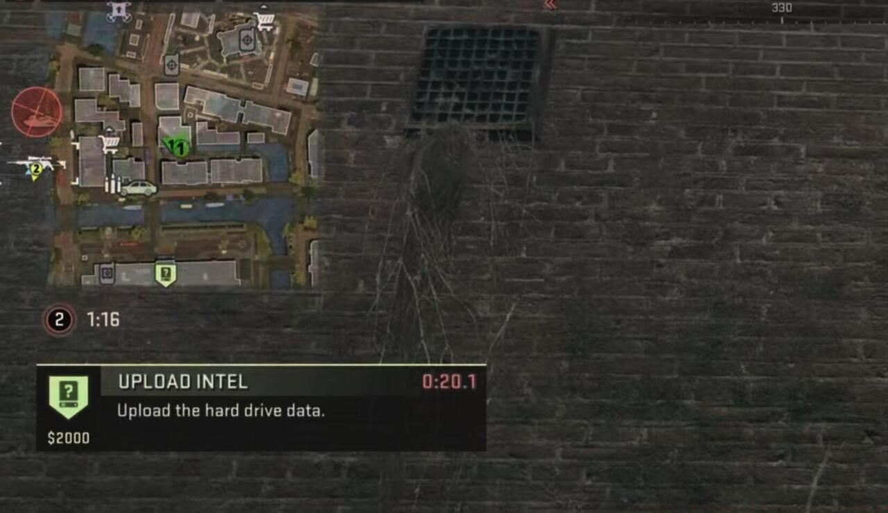 Flooded tunnel location is located at green #1 ping. Just right of the townhouse