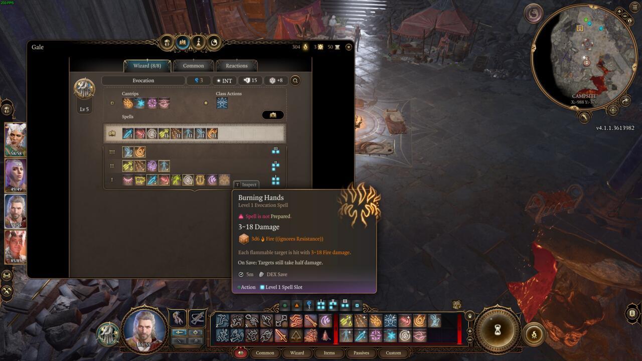 You can prepare spells at any time outside of combat as a Wizard.