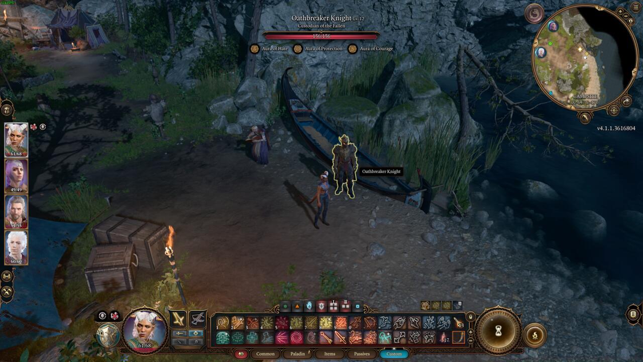 The Oathbreaker Knight will appear in your camp after you break your oath. 