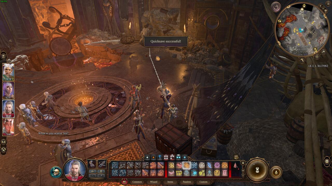 How to blow up the cave-in and free Nere