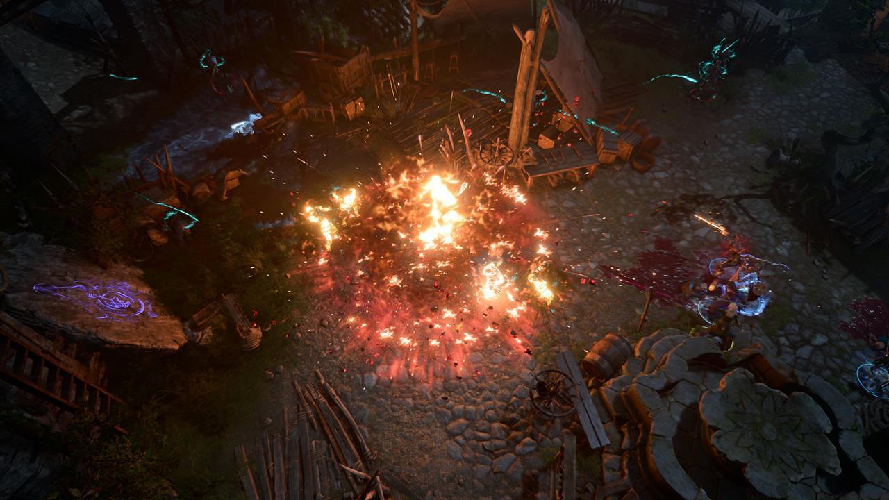 Evocation Wizards can bombard large areas with spells like Fireball and Ice Storm, without having to worry about allies that are within the blast radius.