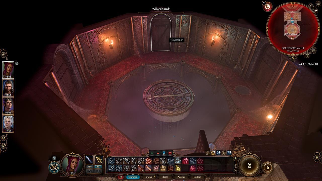 The Elminster and Karsus doors are locked, but you can still pass through the Silverhand door. Just watch out for traps.