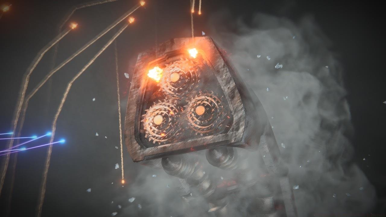 The Ice Worm only takes damage when hit in the face.