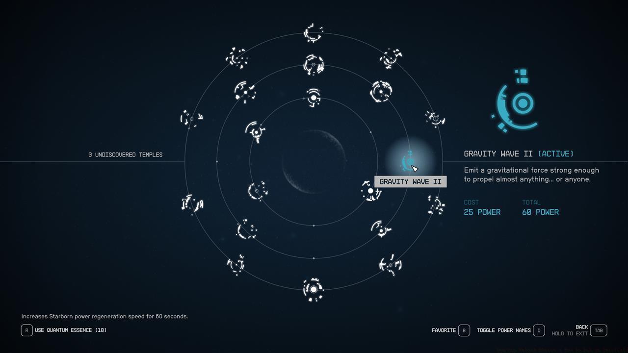 You might acquire a Gravity Wave upgrade during your New Game Plus run.