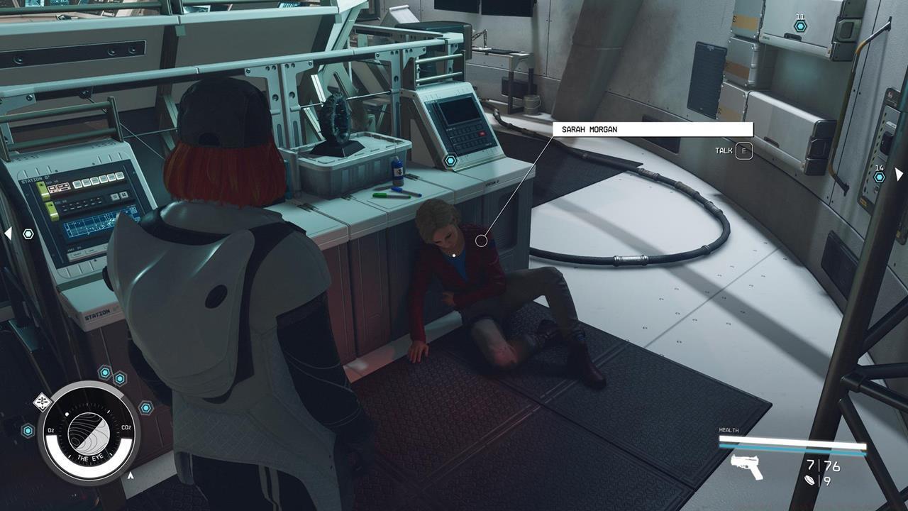 Sarah survived because we went to The Eye.