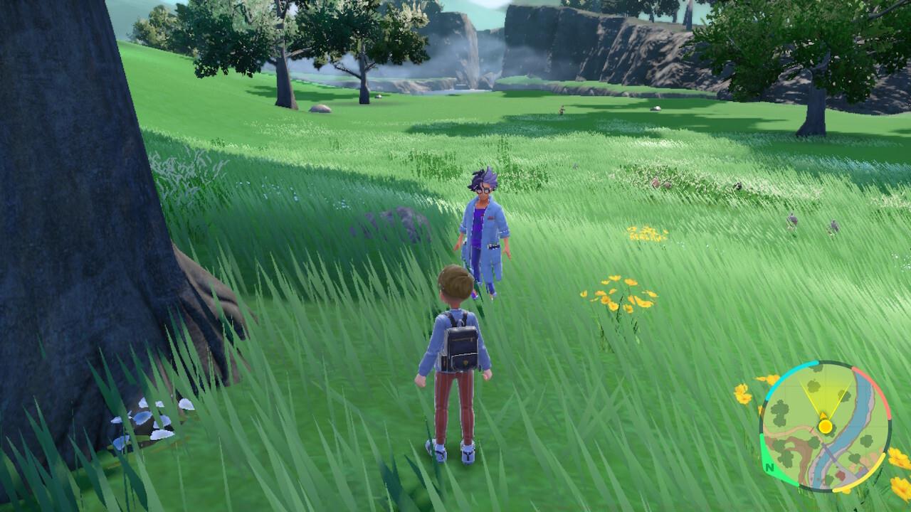 Jacq can be found behind some trees and is a bit tricky to spot, since he doesn't load in until you approach the area.