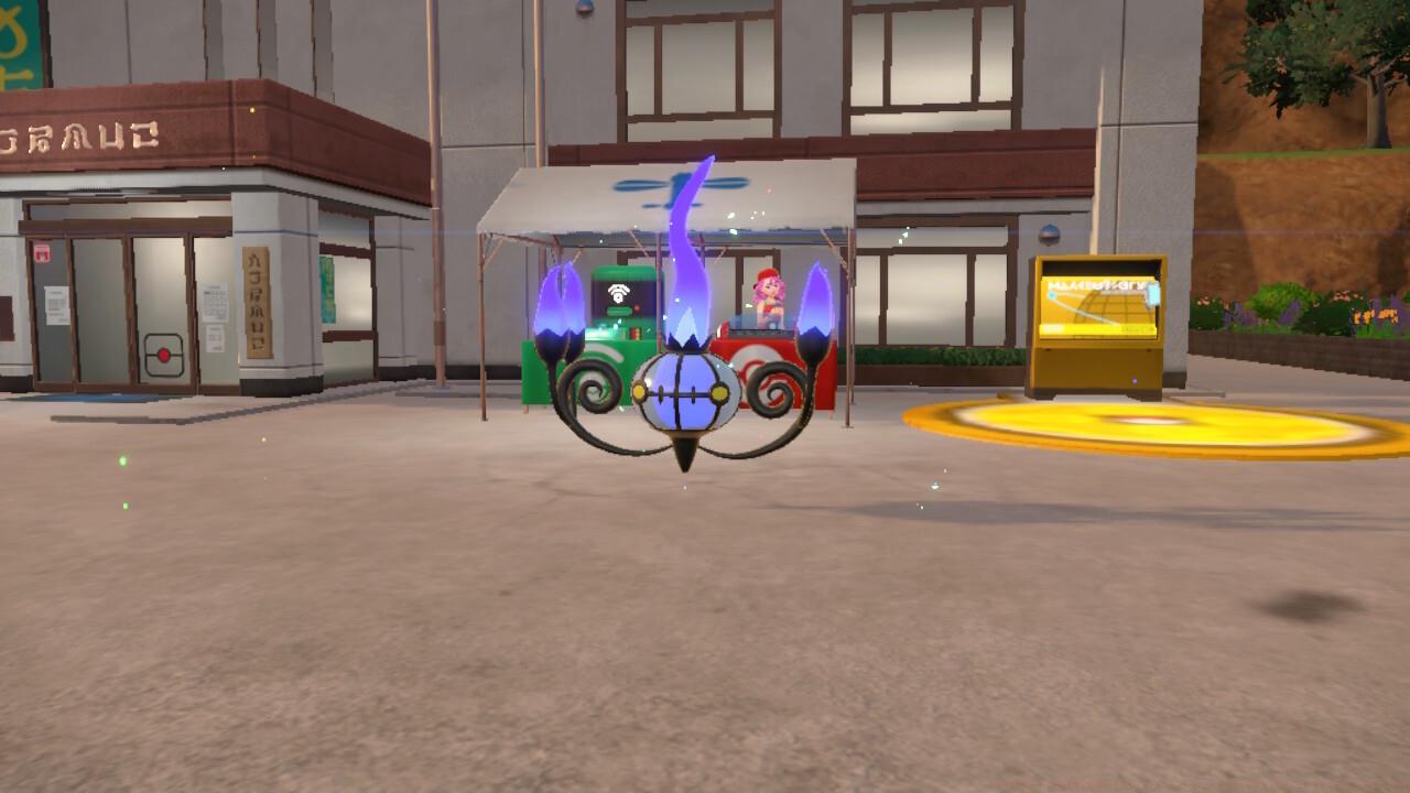 Lampent becomes Chandelure after giving them a Dusk Stone.