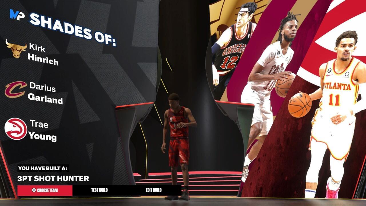 3pt Shot Hunter is one of the best PG builds.