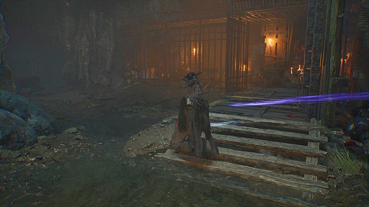 There's also another door next to where you saved Gerlinde.