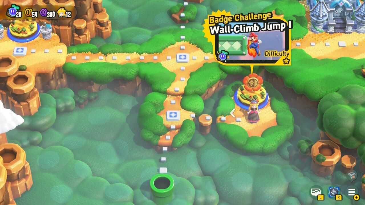 Wall-Climb Jump - Badge Challenge (Pipe-Rock Plateau)