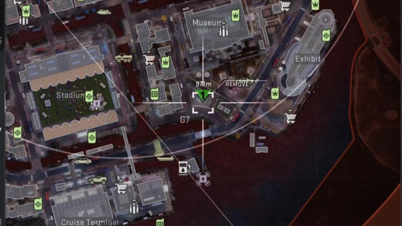 Chessboard location on green ping