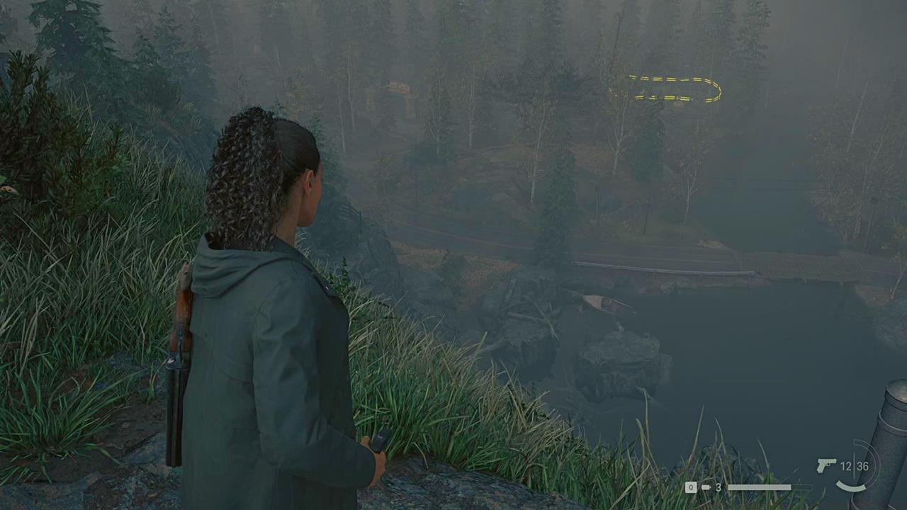 The reward for the Lighthouse Nursery Rhyme requires you to head back down the mountain path. However, you might need to wait until the flood waters recede just to traverse the area.