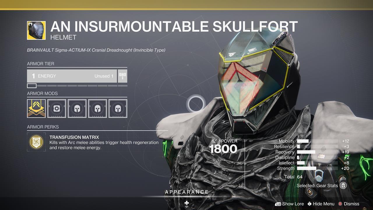 An Insurmountable Skullfort