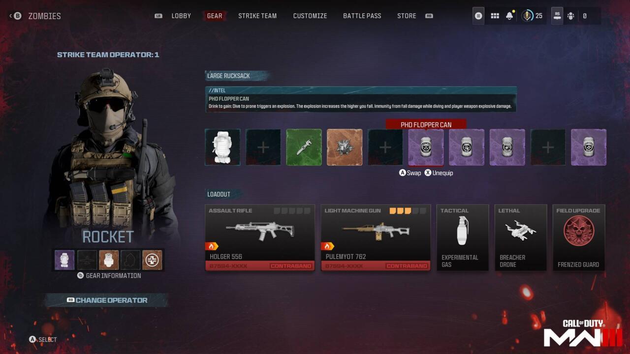 MWZ operator loadout