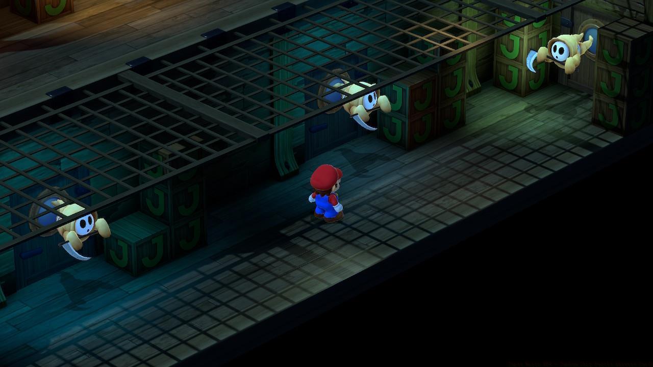 Enemy mobs guard puzzle rooms.