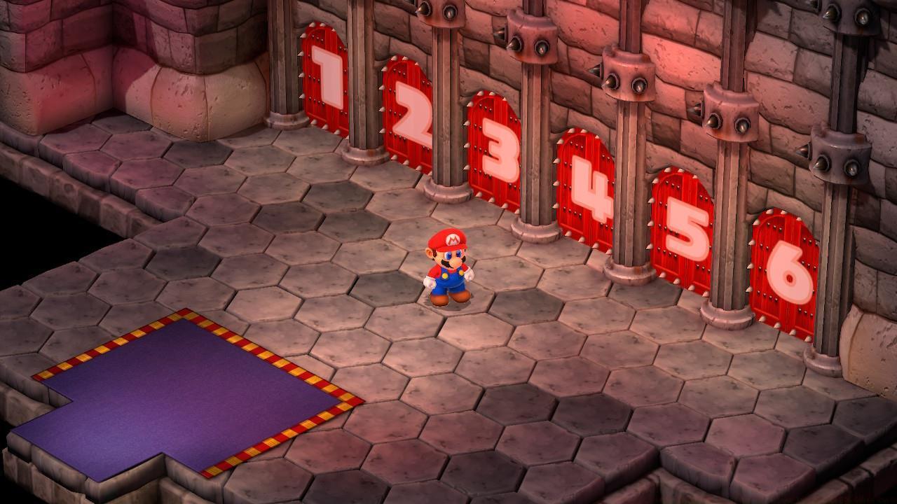 You need to clear four out of six challenge rooms in Bowser's Keep.