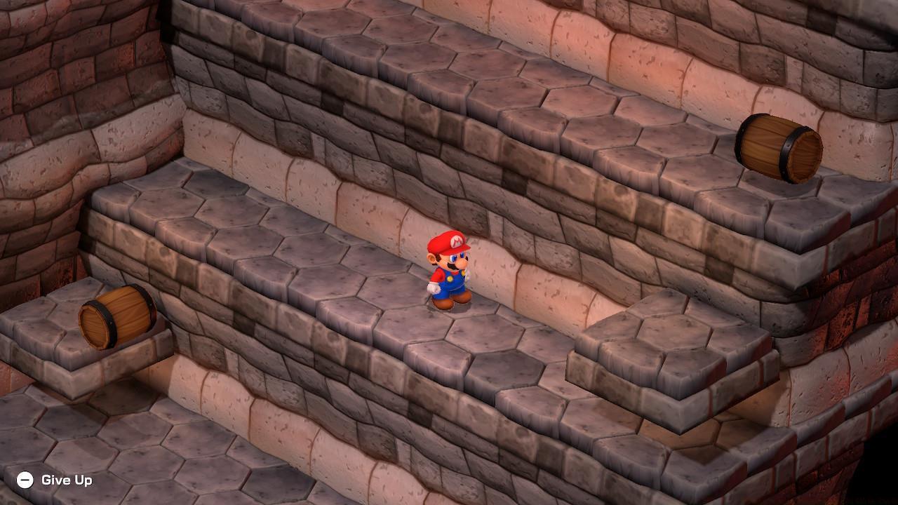 Watch out for the barrels in this Donkey Kong throwback.