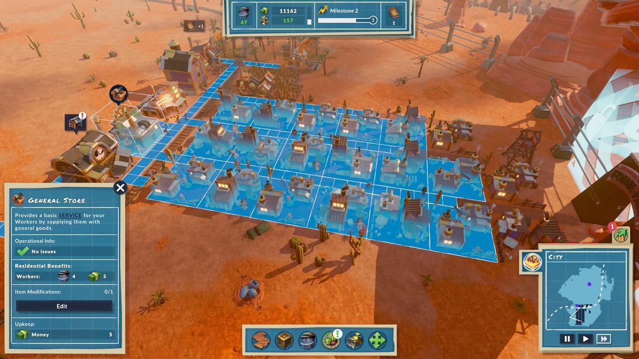 As you can see in this image, the General Store affects almost all Worker Residential buildings, save for one.