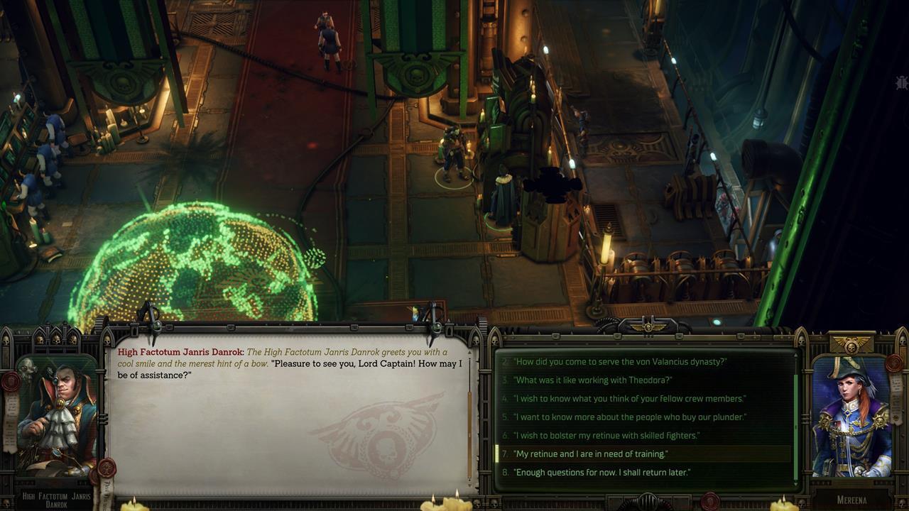 Janris Danrok allows you to respec characters in the game.