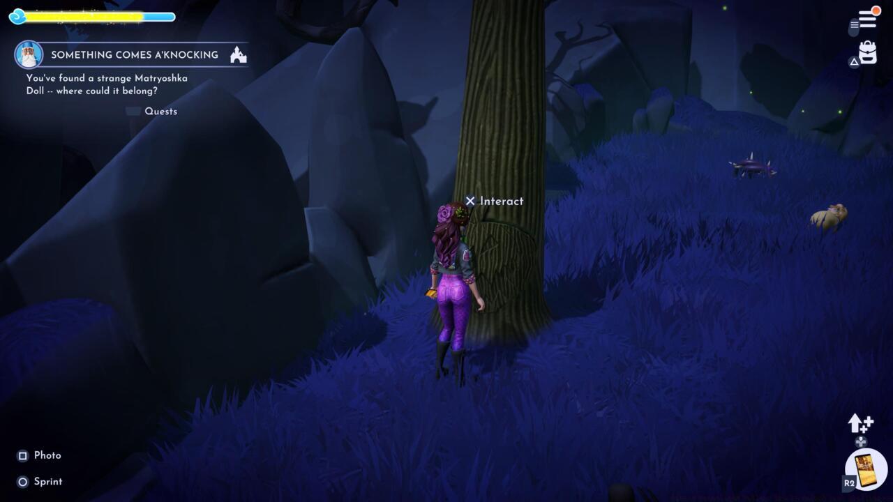 Give all four of the Matryoshka Dolls to this tree to unlock Jack Skellington.