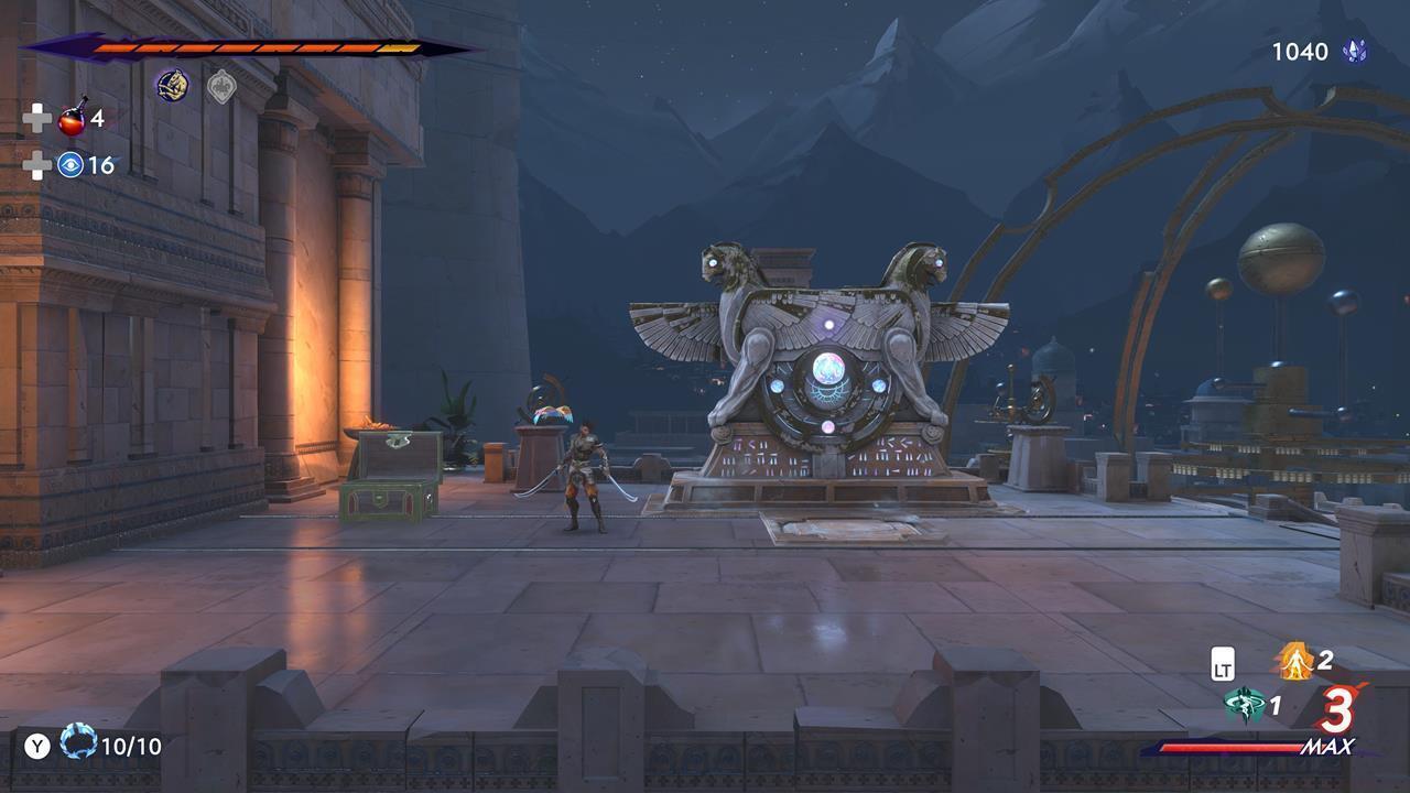 Upper City Amulet Holder location