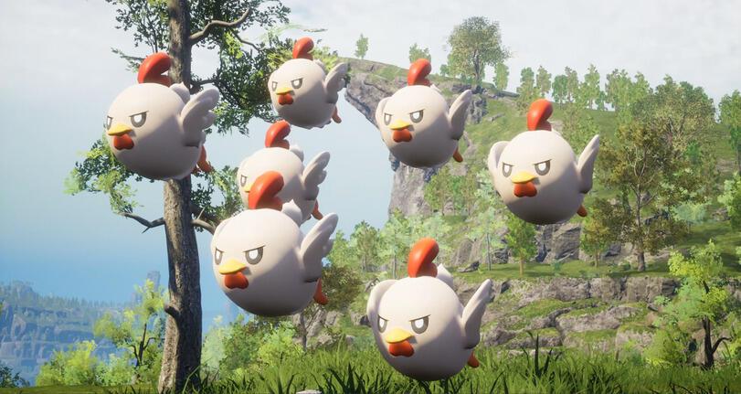 Nearby Pals of the same type may band together to fight you