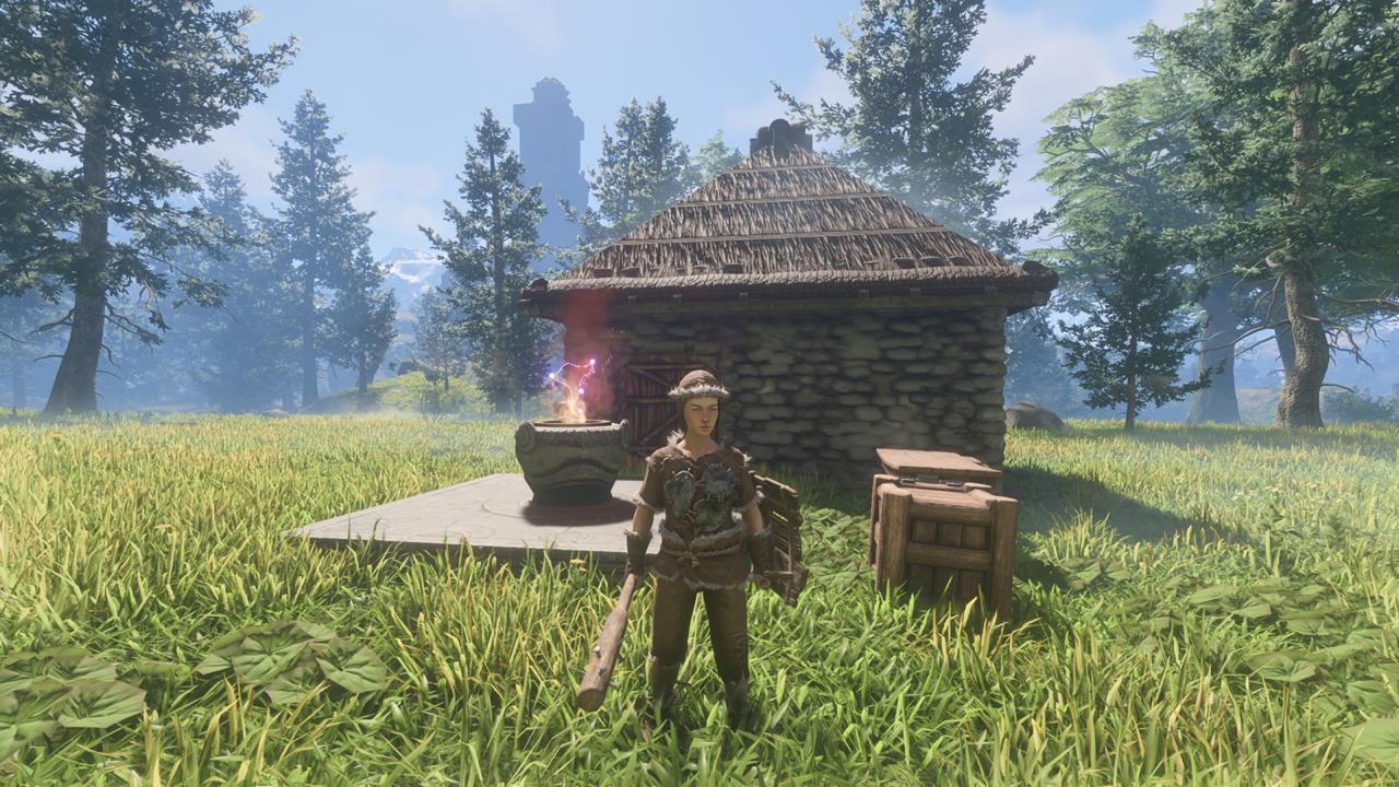 It's nice to have a small hut that you can return to from time to time.