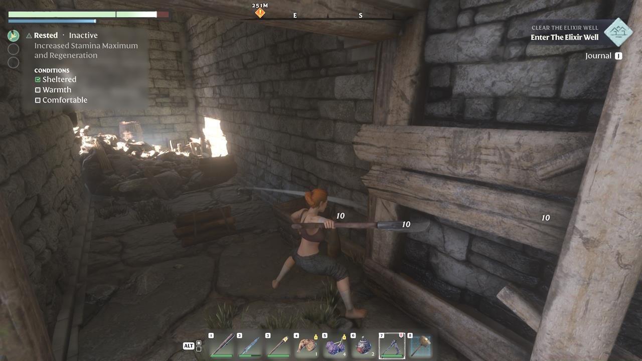 Destroy and loot everything