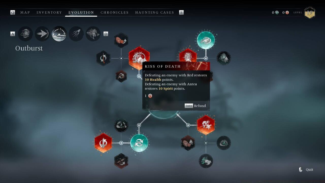 Kiss of Death - Outburst