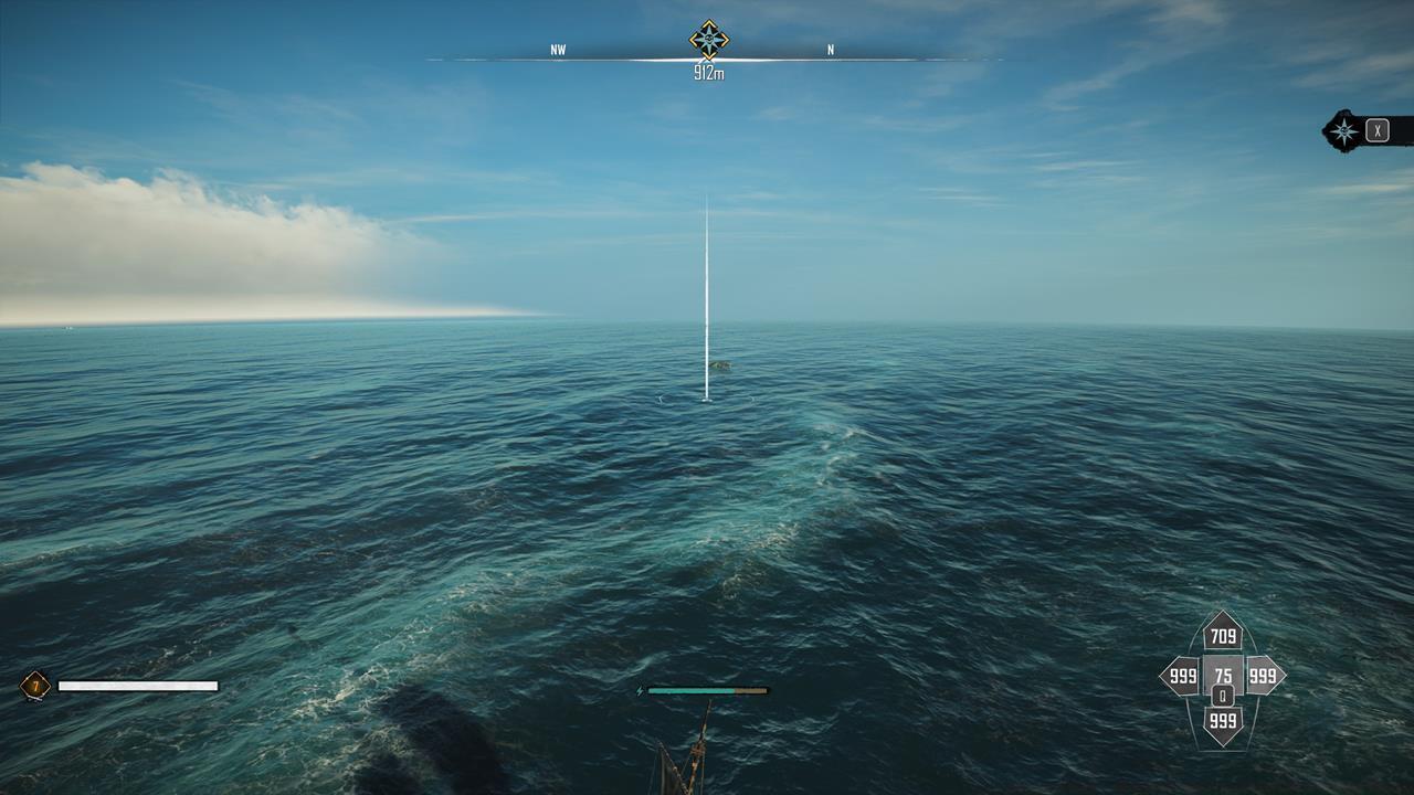 The Sea Monster will probably just swim past the mortar blast.