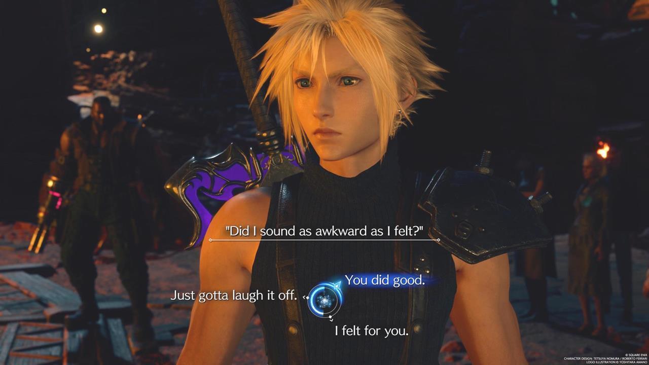 Chapter 10 conversation: Cosmo Canyon - The Torch