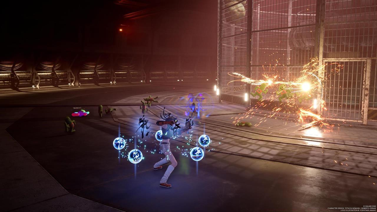 Switch between Yuffie's physical and Elemental Ninjutsu attacks depending on your targets.