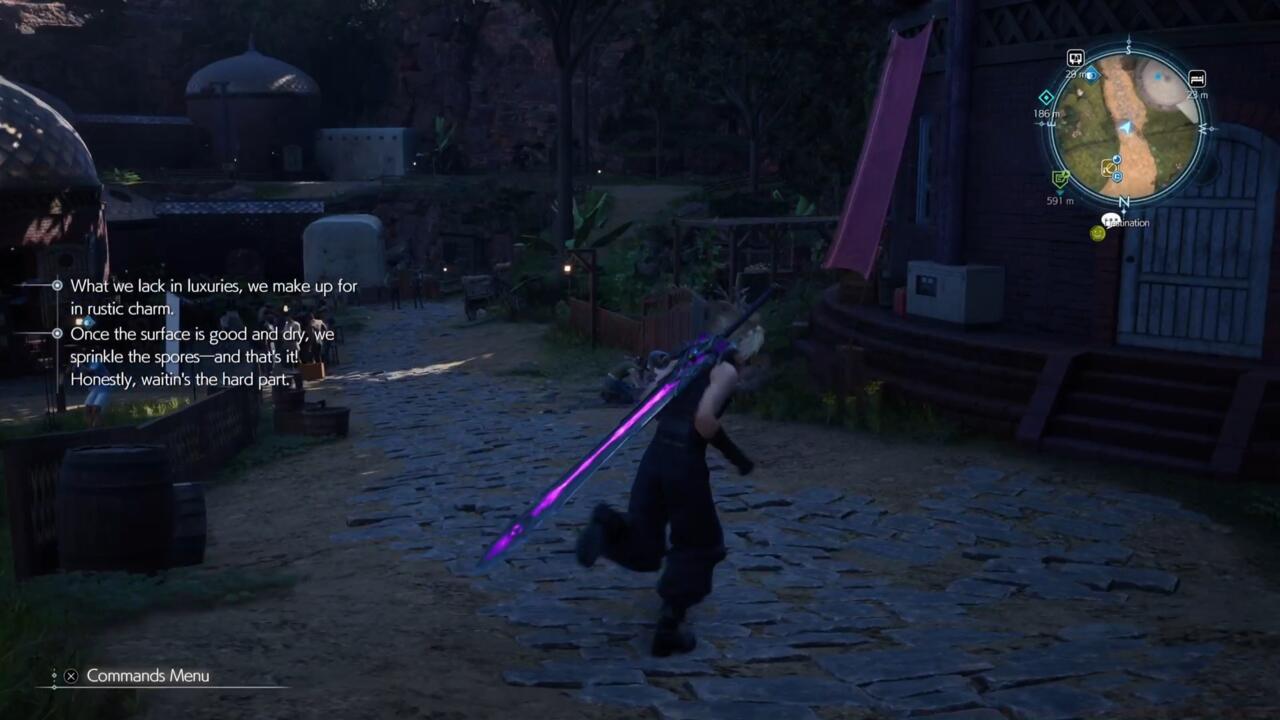 Chapter 9 Conversation: Central Gongaga, near Cissnei's house