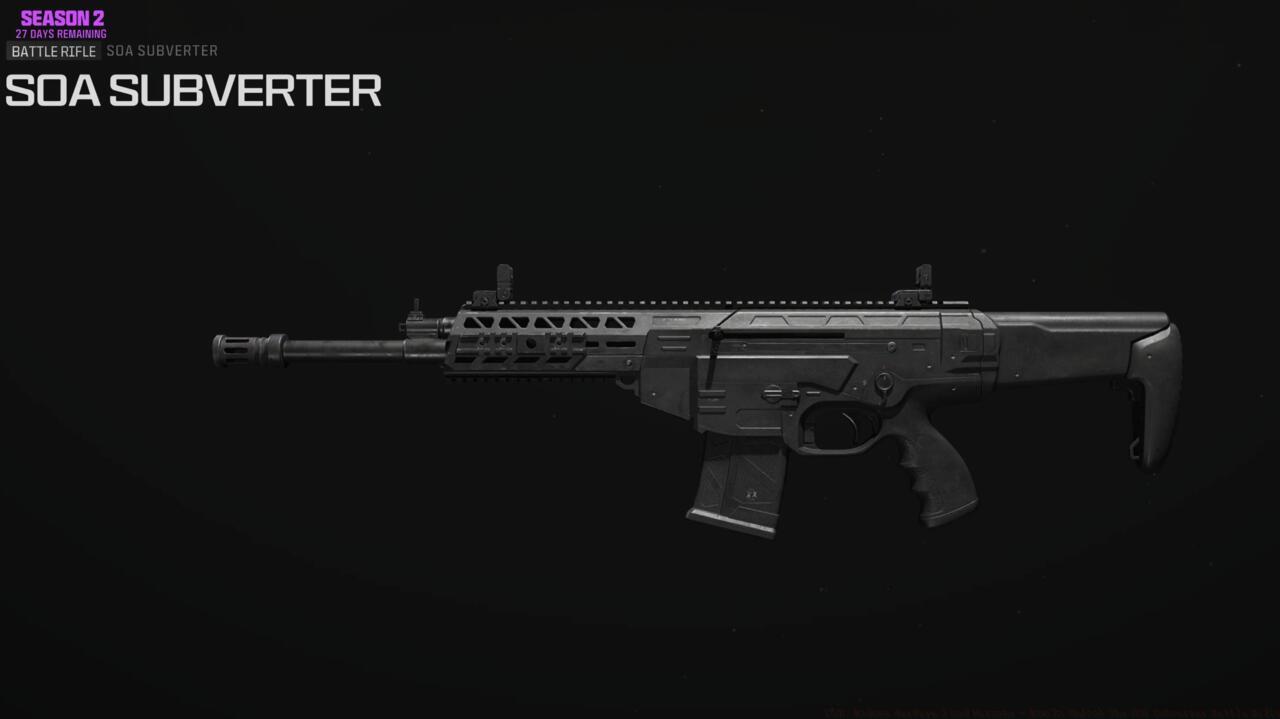 SOA Subverter battle rifle