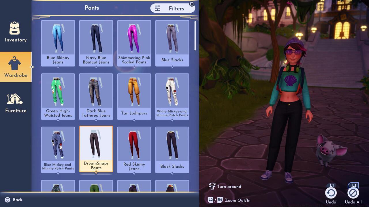Level 4: DreamSnaps Pants