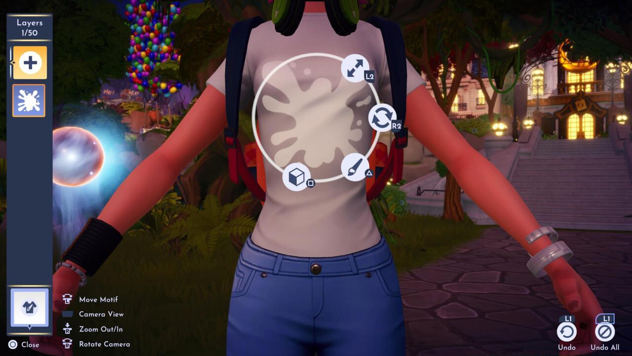 Level 6: Splatter Motif