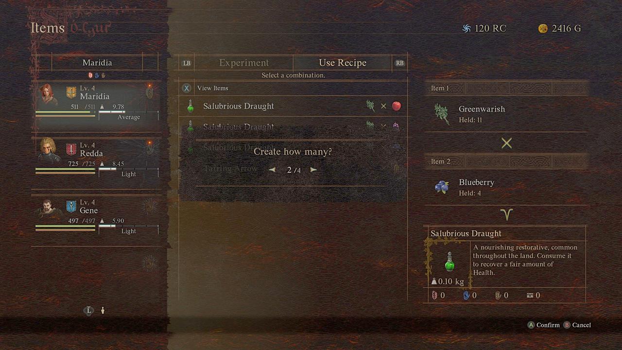 Be sure to have plenty of restorative flasks in your inventory.