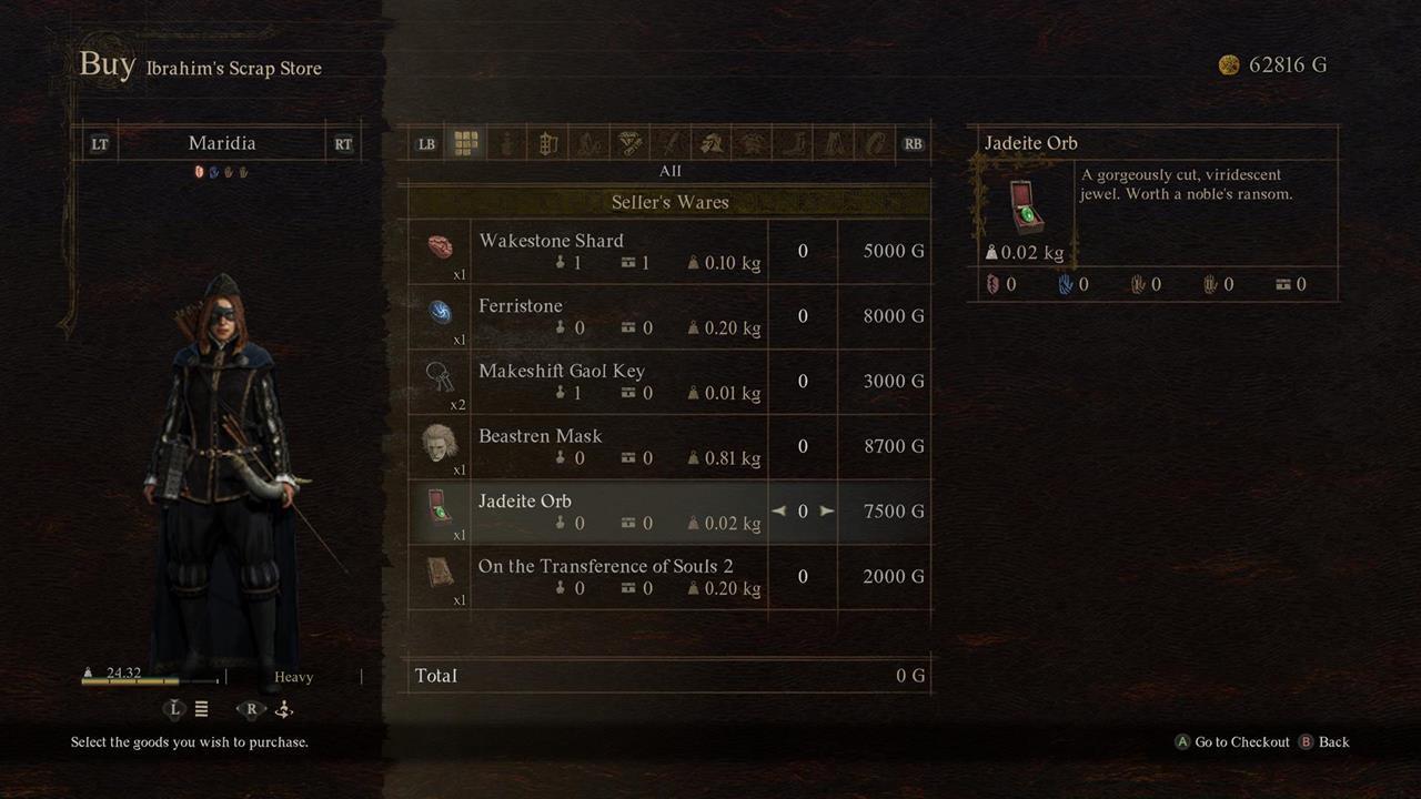 Purchase the Jadeite Orb from the Scrap Shop.