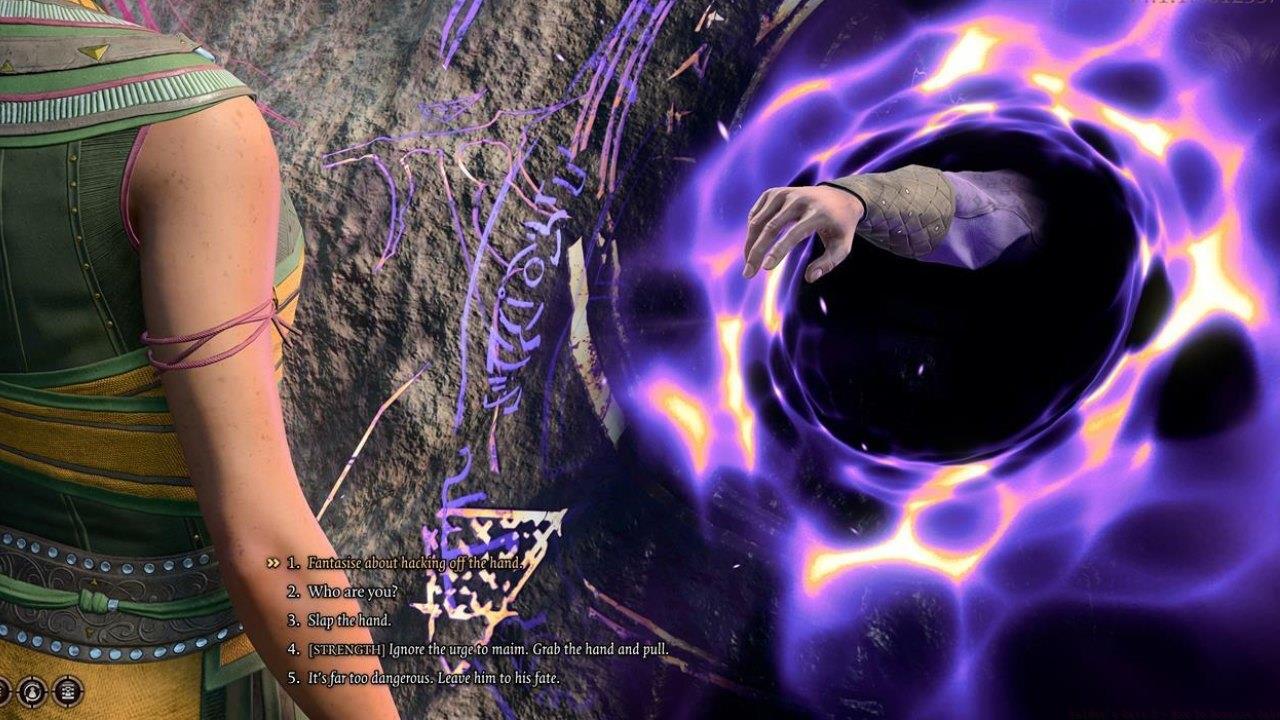 Dark Urge players who want to keep Gale in one piece need to control their thoughts.