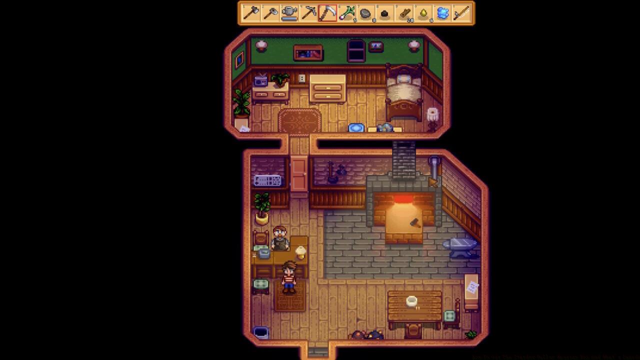 You can't use your own geode smasher on mystery boxes, so Clint is your only option.