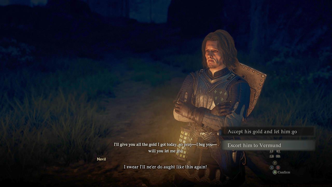 Decide the fate of Navil.