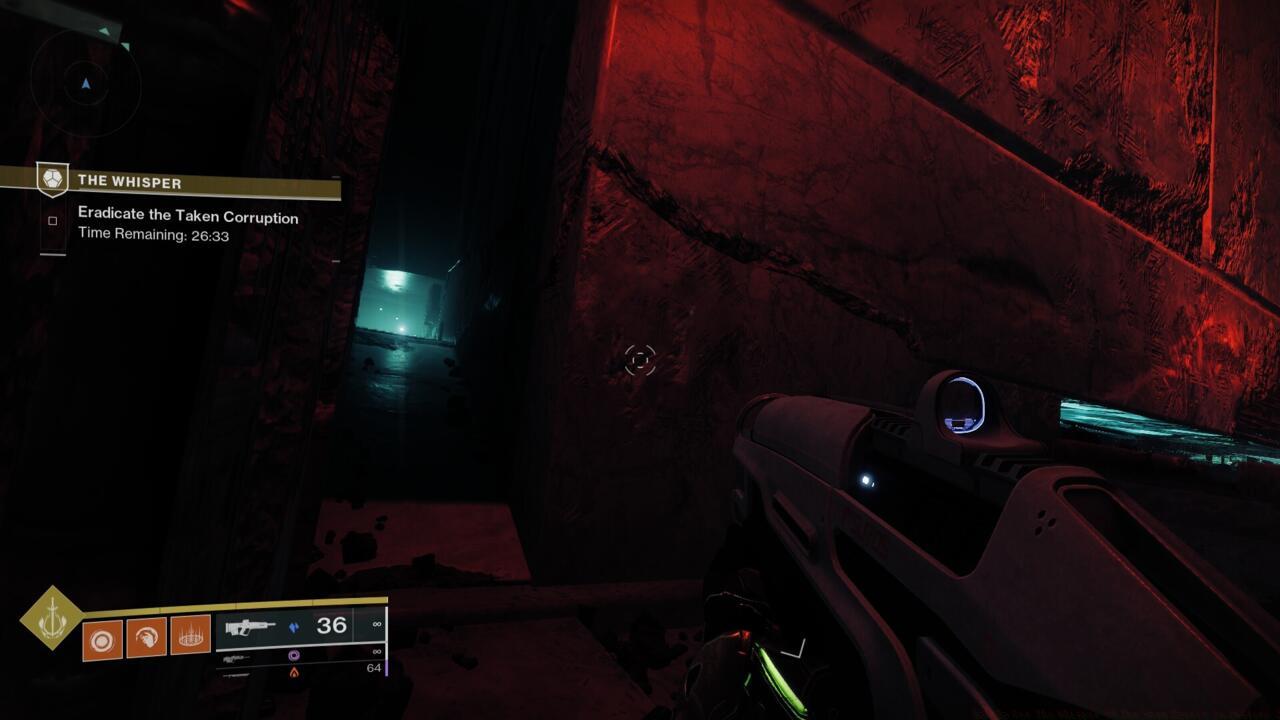 The corridor is very easy to miss, but it's also the only path forward so, if anything, just retrace a few steps.