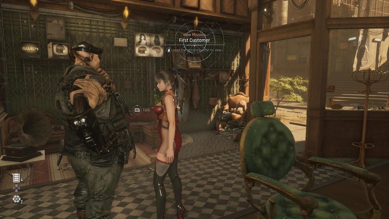 Talk to Kasim to get insulted, and to receive a quest.