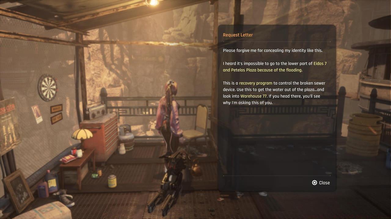 The Oblivion side quest