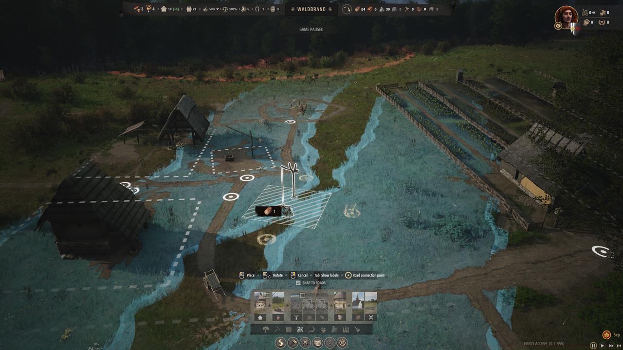 Take note of citizen needs depending on the Burgage Plot level