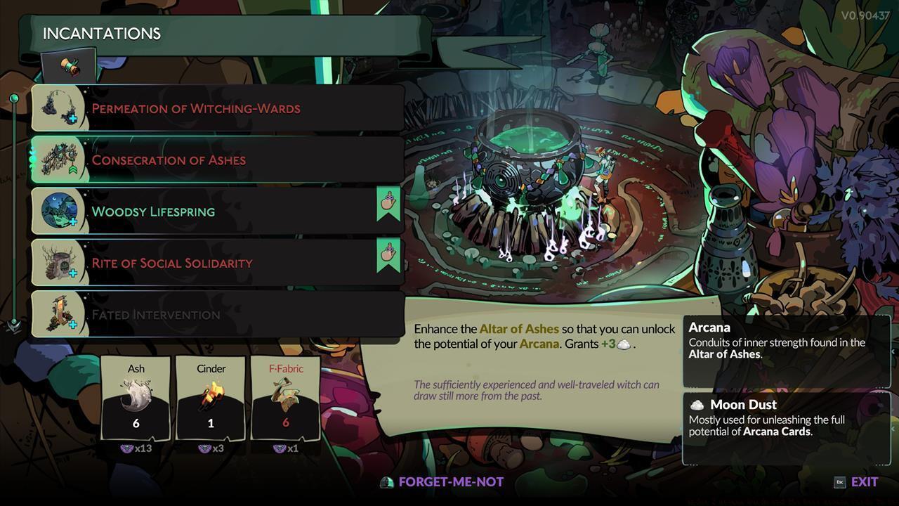 How to upgrade Arcana Cards